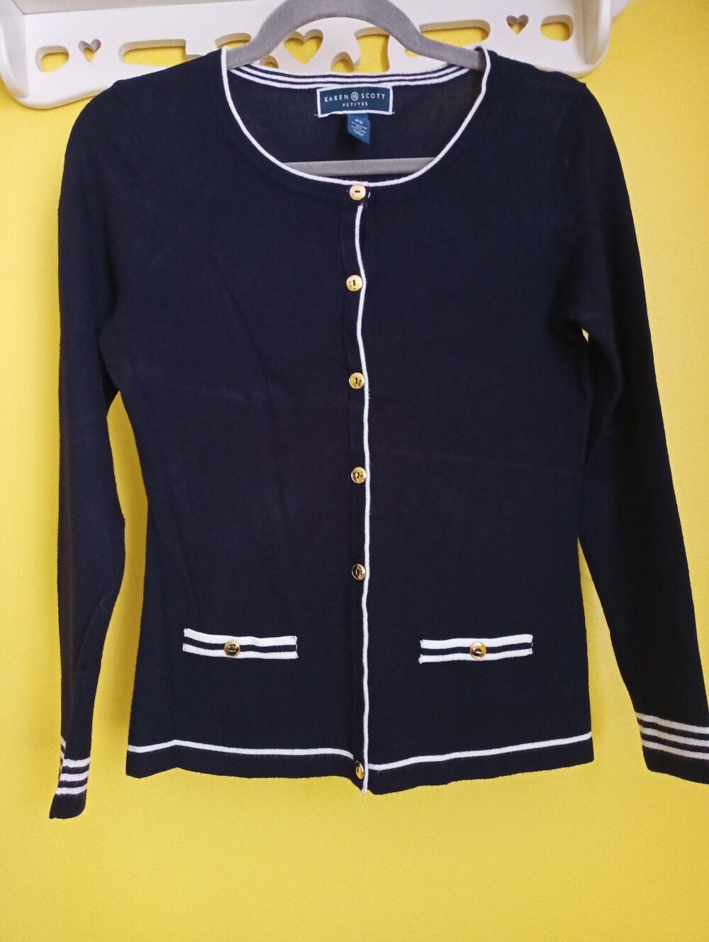 Blue Petit Small Karen Scott Cardigan